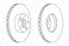 Тормозной диск ferodo DDF1631C1