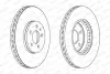 Тормозной диск ferodo DDF1664C