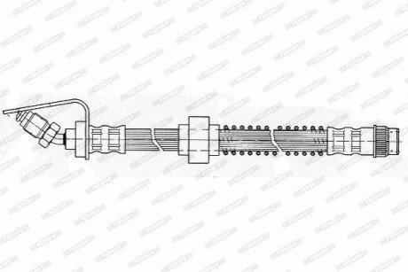 Гальмівний шланг ferodo FHY2243