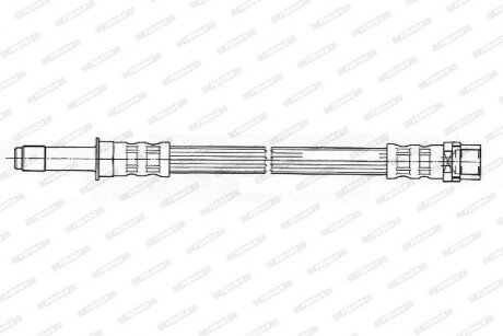 Тормозной шланг ferodo FHY2305