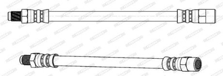 Тормозной шланг ferodo FHY2577