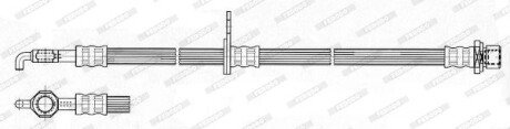 Гальмівний шланг ferodo FHY2610