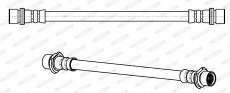 Гальмівний шланг ferodo FHY2702 на Тойота Ярис