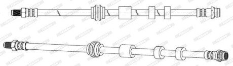 Тормозной шланг ferodo FHY2719