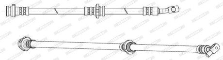 Тормозной шланг ferodo FHY2734