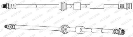Тормозной шланг ferodo FHY2762
