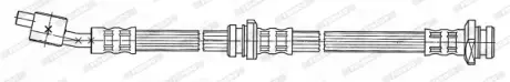 Гальмівний шланг Ferodo FHY3108