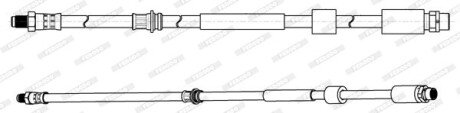 Тормозной шланг ferodo FHY3285