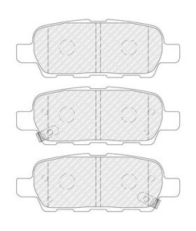 Тормозные колодки ferodo FDB4756