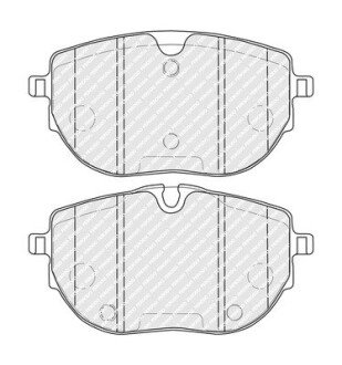Тормозные колодки ferodo FDB5350