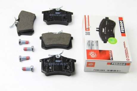 Задние тормозные колодки ferodo FDB1083