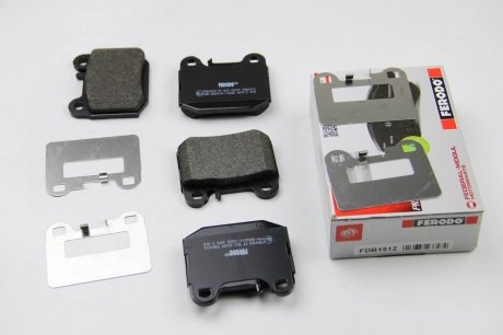 Задние тормозные колодки ferodo FDB1512