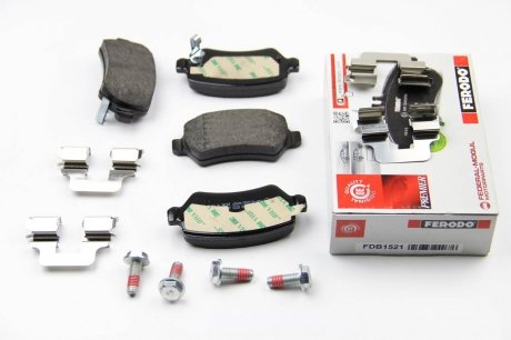 Задние тормозные колодки ferodo FDB1521