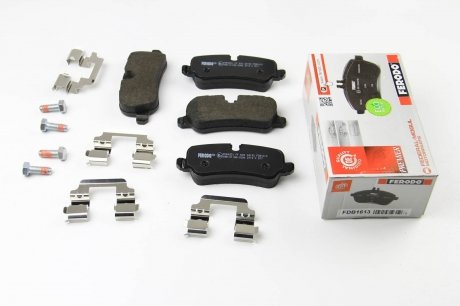 Задние тормозные колодки ferodo FDB1613