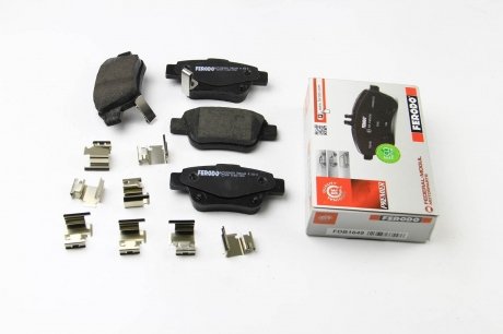 Задние тормозные колодки ferodo FDB1649