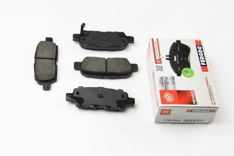 Задние тормозные колодки ferodo FDB1693