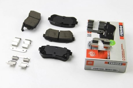 Задние тормозные колодки ferodo FDB1956