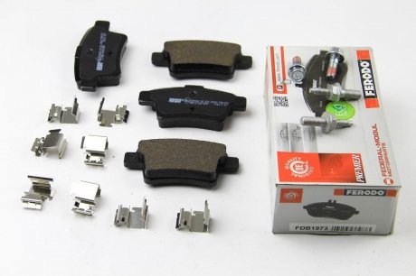 Задние тормозные колодки ferodo FDB1973