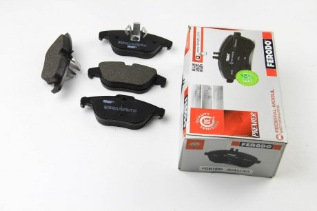 Задние тормозные колодки ferodo FDB1980