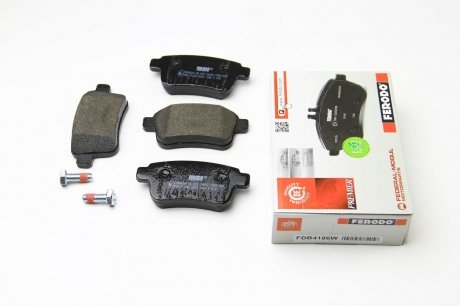 Задние тормозные колодки ferodo FDB4186