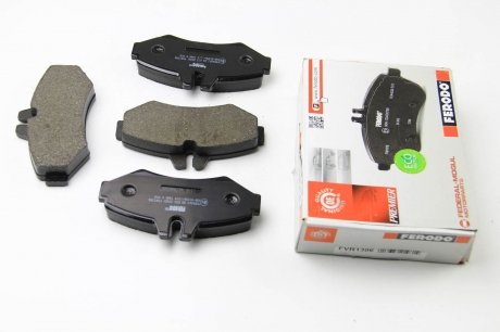 Задние тормозные колодки ferodo FVR1306