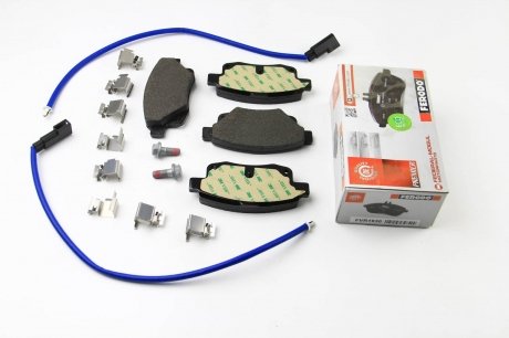 Задние тормозные колодки ferodo FVR1930