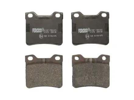 Задние тормозные колодки ferodo FDB1415
