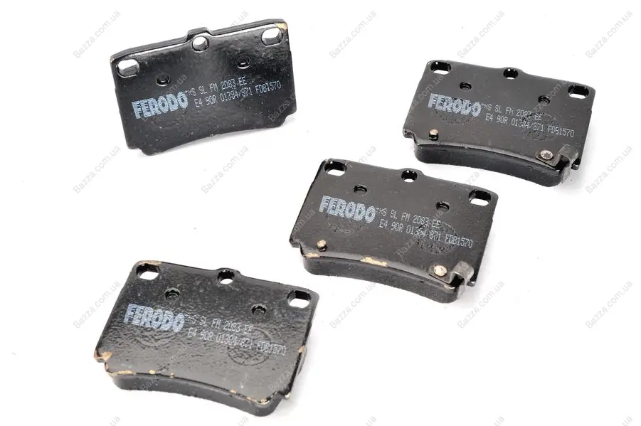 Задні тормозні (гальмівні) колодки Ferodo FDB1570 (фото 1)