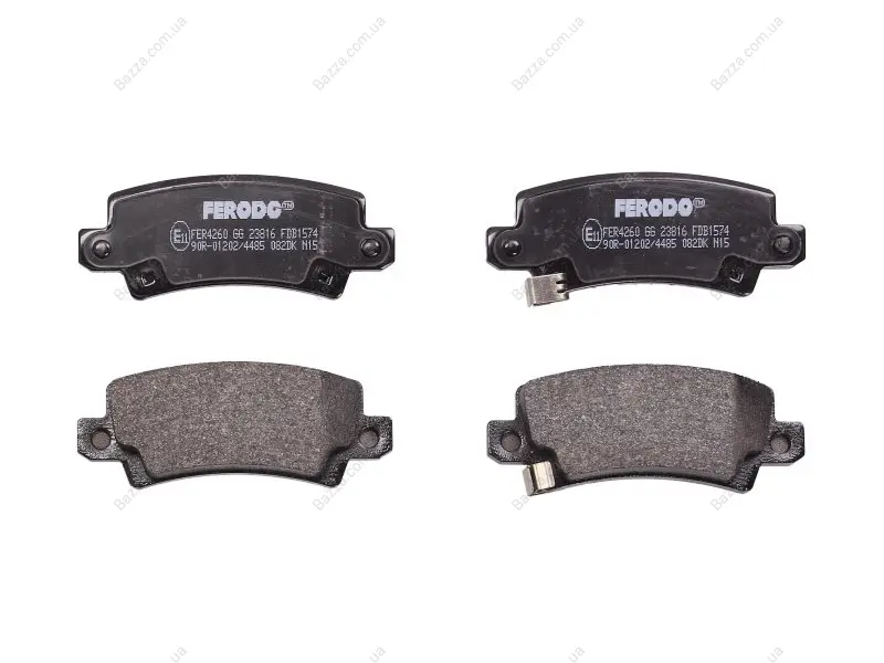 Задние тормозные колодки ferodo FDB1574