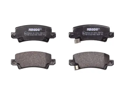 Задние тормозные колодки ferodo FDB1574