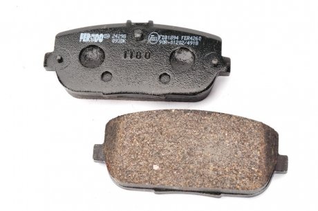 Задні тормозні (гальмівні) колодки ferodo FDB1894
