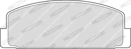 Задние тормозные колодки ferodo FDB372