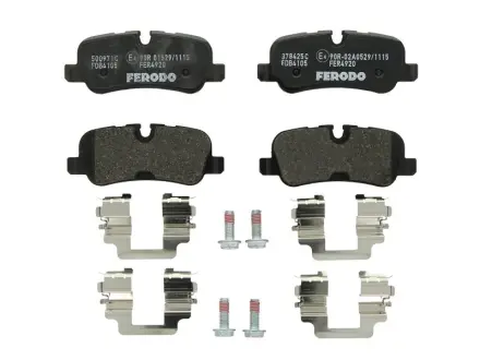 Задние тормозные колодки ferodo FDB4105