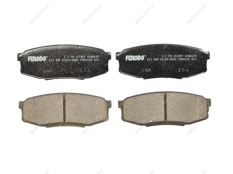 Задние тормозные колодки ferodo FDB4230
