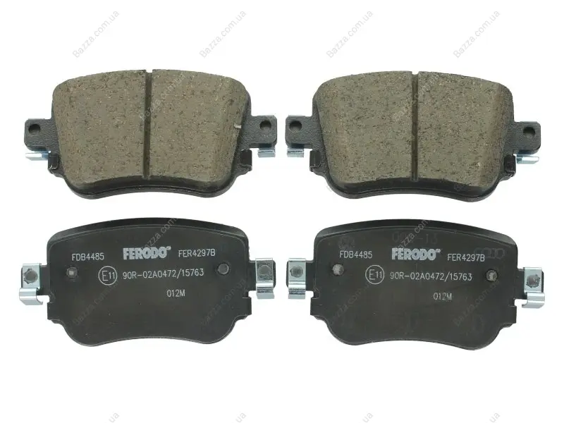 Задні тормозні (гальмівні) колодки Ferodo FDB4485 (фото 1)