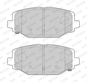 Задні тормозні (гальмівні) колодки ferodo FDB4778