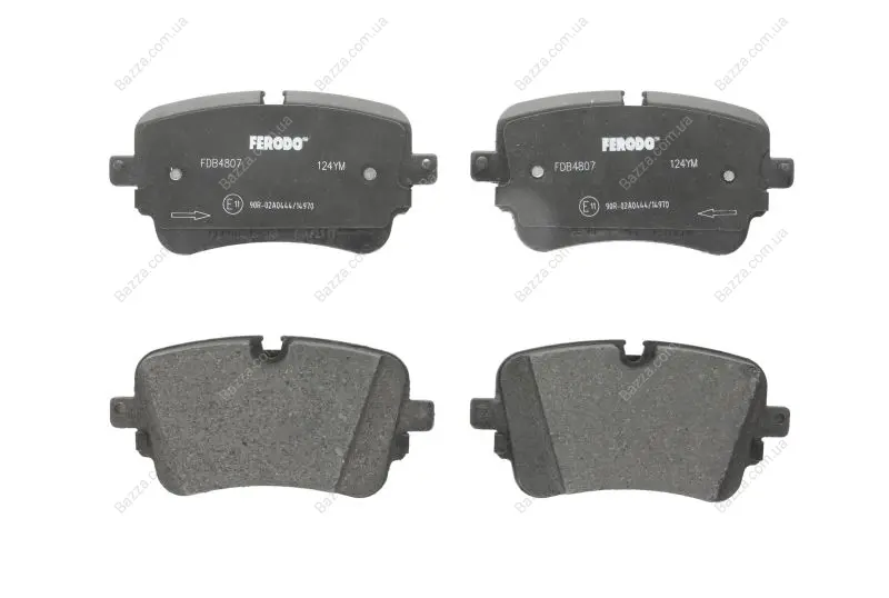 Задние тормозные колодки ferodo FDB4807