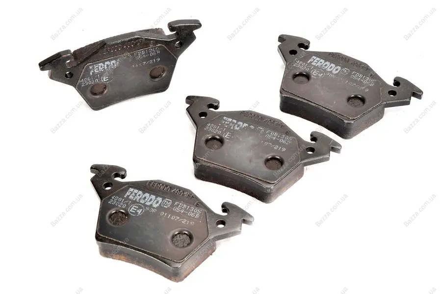 Задние тормозные колодки ferodo FVR1305