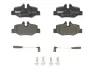 Задние тормозные колодки ferodo FVR1494