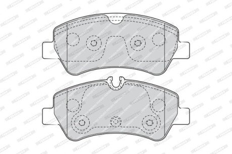 Задні тормозні (гальмівні) колодки ferodo FVR4398