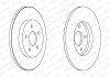Задній гальмівний (тормозний) диск ferodo DDF1126C