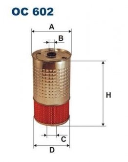 Масляний фільтр filtron OC 602