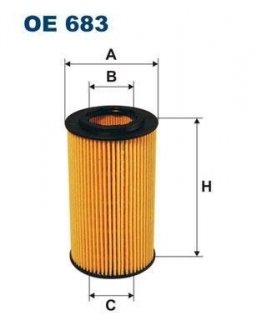Масляний фільтр filtron OE 683/1