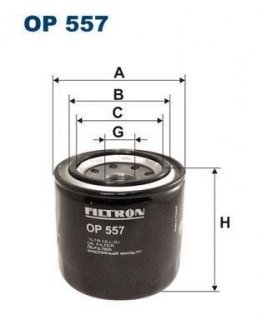 Масляний фільтр filtron OP 557