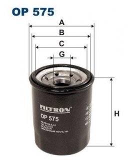 Масляный фильтр filtron OP575/2