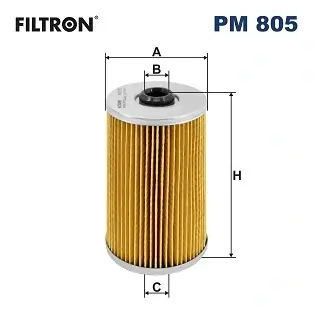 Фільтр палива filtron PM805