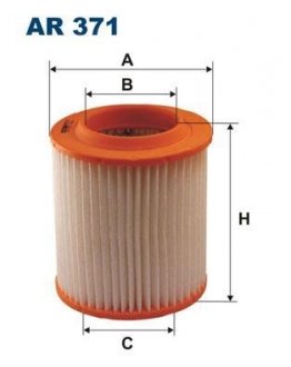 Воздушный фильтр filtron AR 371/2