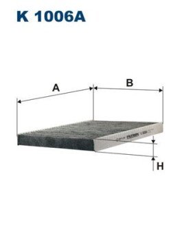 Фільтр салону filtron K 1006A на Фольксваген Поло хэтчбек