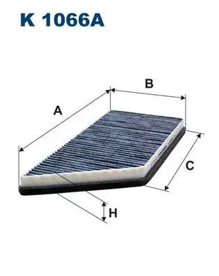 Фильтр салона filtron K1066A