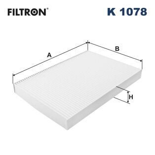 Фильтр салона filtron K 1078 на Ауди А4 б7